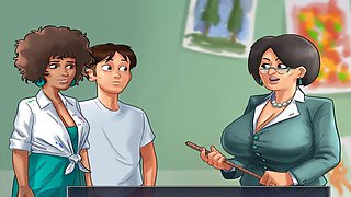 MissKitty2K's summertime saga reimagined - grades compete in a wild three-way