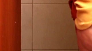 Step Sister Fucked in the Bathroom Before Her Virtual Classes