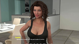 Away From Home - Liam and Sophia Share a Secret Intimate Moment in the Kitchen