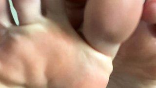 Exotic brunette hardcore foot fetish fuck