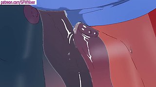 Warm hairy futa girl/girl anime porn