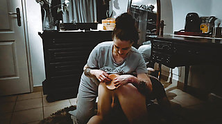 Mistress fisting submissive femdom