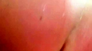 Amateur double toy masturbation