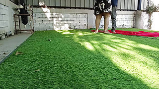 Desi Stepsister Reality Fucking With Stepbrother Bigboobs Puffy Nipples Massage Shaking Open Legs In Outdoor Garden