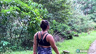 Angie Bravo's solo adventure in nature - 4k quality!