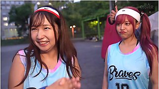 529stcv-558 [leaked Footage] Four Female College Basketball Club Girls Meet A Big Orgy With The Men They Meet At A Basketball Town Party [yumi, Karen, Hina, Natsuki] - Hina & Natsuki Edition