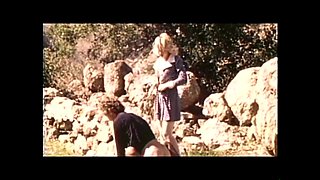 Asian Teen with Hairy Pussy and Blonde Teen Fucked and Cummed by Monster Cock