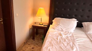 Passionate Russian Blonde in POV College Fantasy Play
