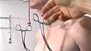 Super Tall and Slim Teen Is Ready for Her Punishment