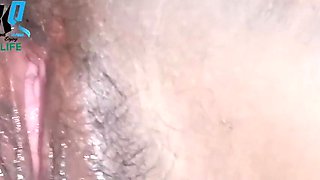 My Pussy Leaking & Hard Fuck With Stepbrother