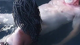 Morning Mist Magic-hotwife Gets Fucked in the Pool