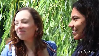 Sexy Dance Babes Have Taboo Fun Outdoors by Ersties: Amateur, Brunette  Small Tits Porn