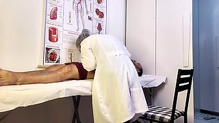 Patient Cant Handle It And Becomes Stiff In Front Of The Nurse During The Exam