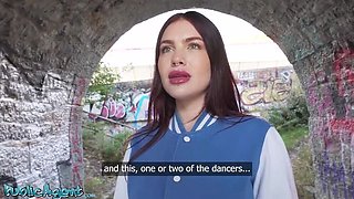 Big Tits Latina Stranger Gives POV Blowjob in Public - Hardcore Outdoor Sex