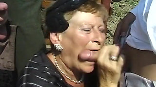 The granny boss become the fuck from here boys