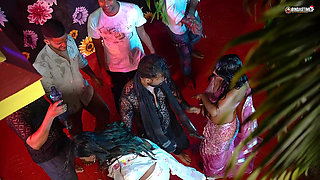 Desi Bihari Chapri LIVE Nude Dance Show with Hot Girl Sudipa & Alisha and All Thirki Boys( Full Movie )