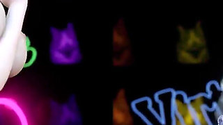 Beauty Lady Ride the Cock at Club- 3D Animation