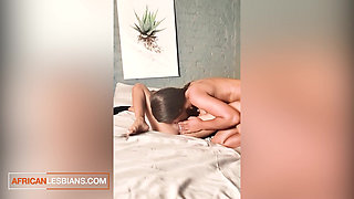 Bubble Butt Ebony BFFs Make Out & Finger Pussy In Naughty Play Date