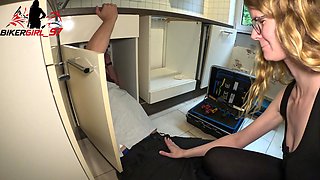 Craftsman Seduced and Fully Squirted Kitchen Sold!