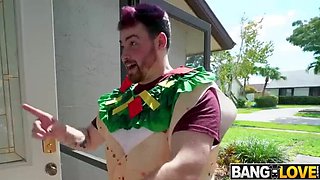 Serena Santos Halloween Blowjob - Busty Latina Deep Throat & Big Ass Riding