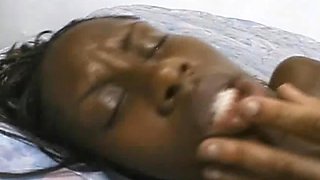 Ebony hot babe amazing porn video