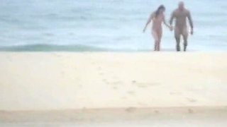 Public Beach Fuck -- Vow Renewals and Cum on My Face