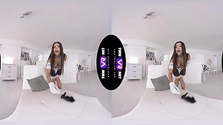 Hot Maid Cleans Her Pussy - Solo Babe - Sexlikereal