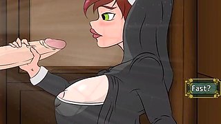 Never Saint All Sex Scenes - Part 52 - Nun Handjob by Loveskysanhentai