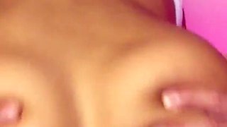 Skinny Latina Gets Hugest Creampie in Her Life - Brunette Babe Love Rough Fuck