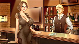 Sylvia's summer adventure in a sexy visual novel