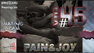 Hot Nurse Gives Male Brazilian Wax & Handjob - CFNM Waxing Cumshot