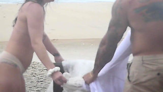 Beach Fuck - Vow Renewals and Cum on My Face