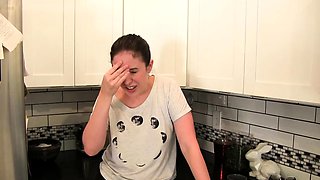 Czech amateur blowjob and fucking POV in public