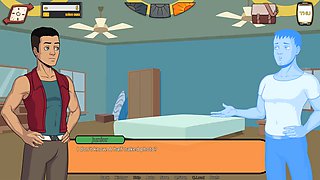 Cheerleader Kim Possible with a big booty gets naughty in a school-themed parody