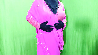 Indian beautiful hijabi muslim sexy bhabhi having sex with neighbor inside the room