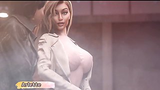 Three dimensional, animation sex, futanari sex
