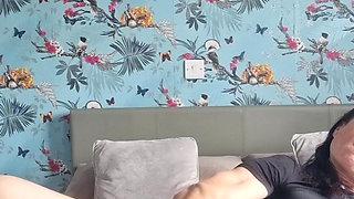 Bouncing on Big Cock Dildo Until I Squirt and Shake with Real Moaning Orgasm