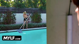Alexis Malone is a lonely & horny housewife whose spouse is permanently away from home - mylf