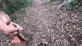 Nature Sluts: Priscila & Nicoly Eating Each Other & Fucking Me on the Beach