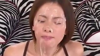 Asuka Uzuki Japanese Beauty Three Bukkake Episodes: Blowjob, Cumshot  Jav Porn