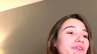 SMALL TIT BRUNETTE TATTOOED TEEN GIRLFRIEND CAUGHT IN SHOWER