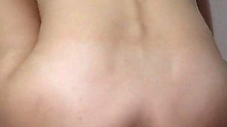 Dildo in Ass on a Bar Stool