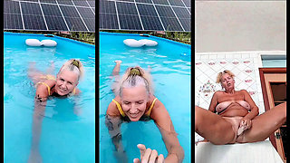 Hot Fun of a Cheerful Housewife