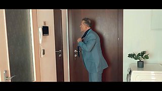 DADDY4K. Slutty Czech GF is cheating on her BF with a former porn king