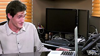 Chanel Santini's Hard Passion at Office Heat