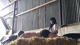 FemdomFoto - Mistress Black - The Stable Boy Didn't Do His