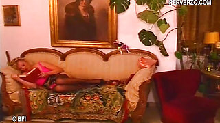 Old granny gets banged in extreme orgy