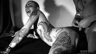 I Cum On Beka While Ed Fucks Her Ass - French Passionate Threesome