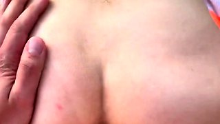 Public Beach Sex and Orgasm for Amateur Couple