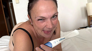 Pregnant German MILF Cheats with BBC - Big Tits, Facial, Swallows Cum